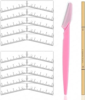 Guapa Plantillas de regla de cejas, fácil map...