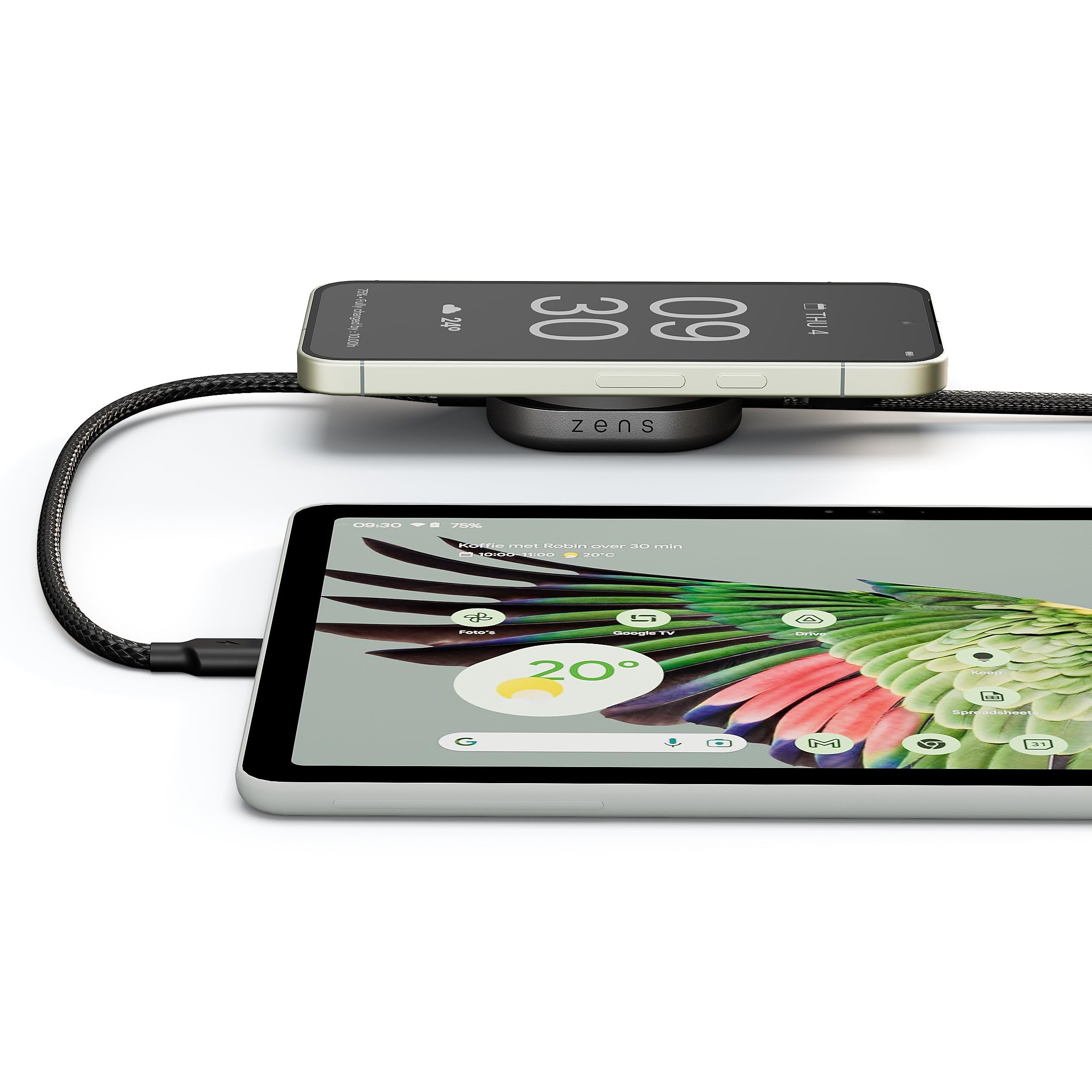 Zens Wireless Charging Cable