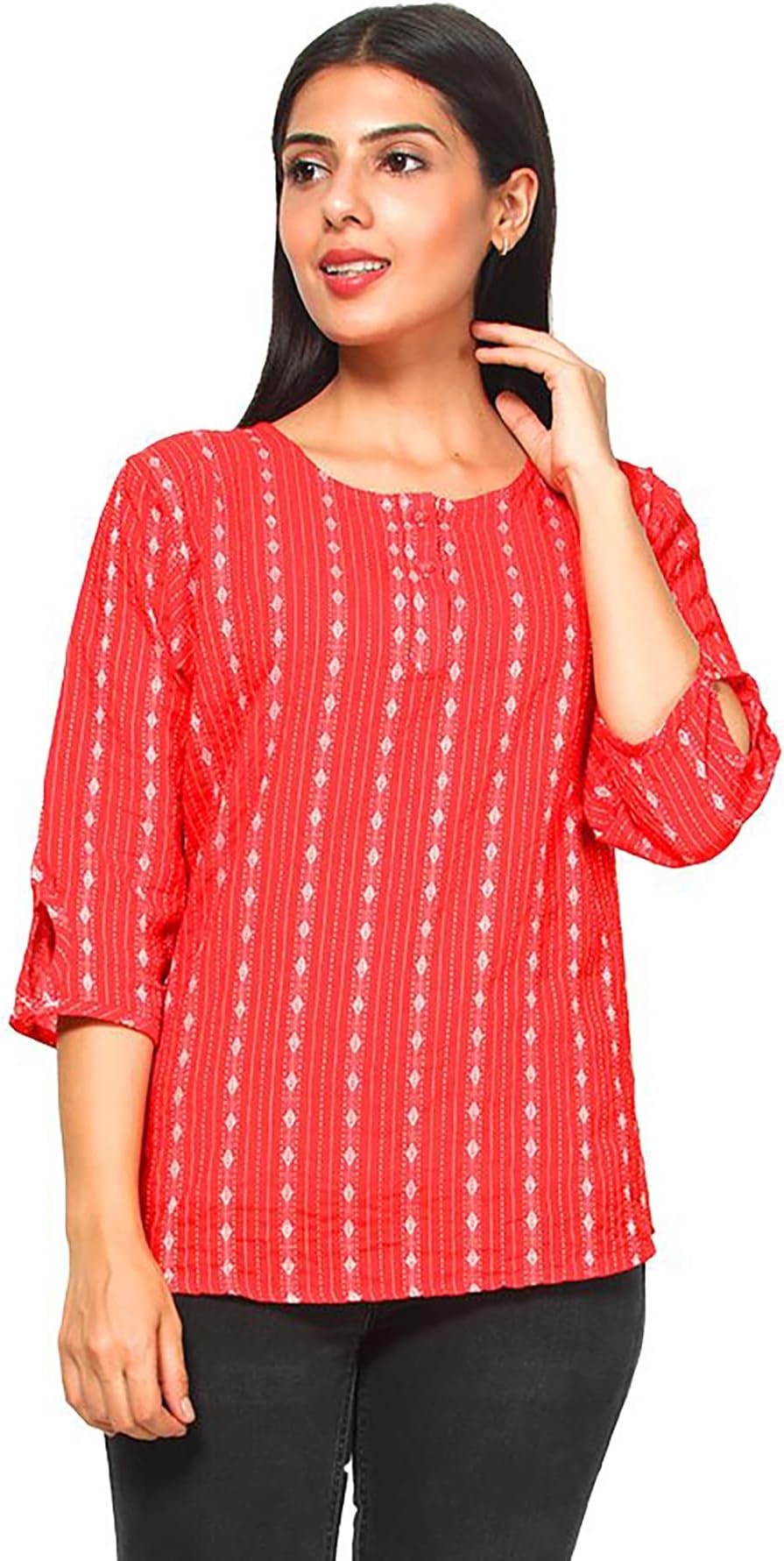 gia Cotton Short Tops for Women