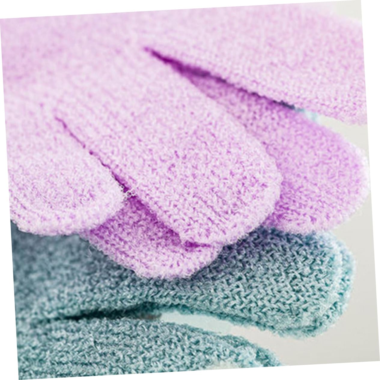 Healeved 15paia Guanti Esfolianti Per e Sauna Guanti Scrub Cinque Dita Per Uomini e Donne Perfetti Per Bagno e La Della Facili Da Indossare e Lavare Materiale Resistente e Multiuso