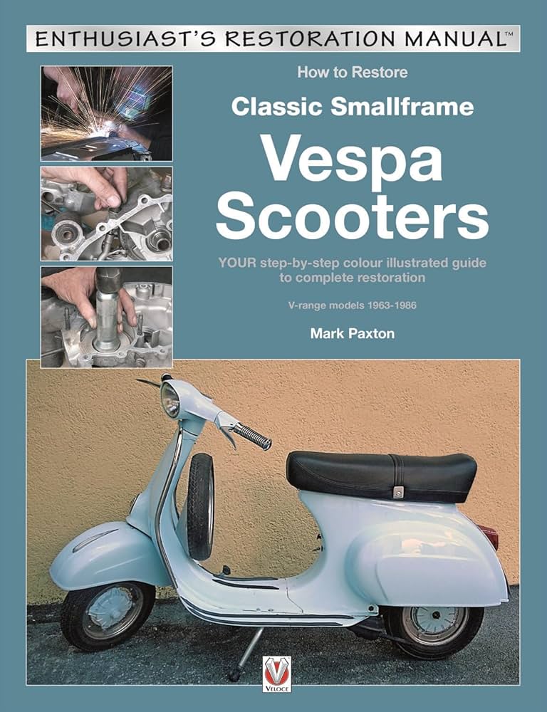 How to Restore Classic Smallframe Vespa Scooters: 2-stroke
