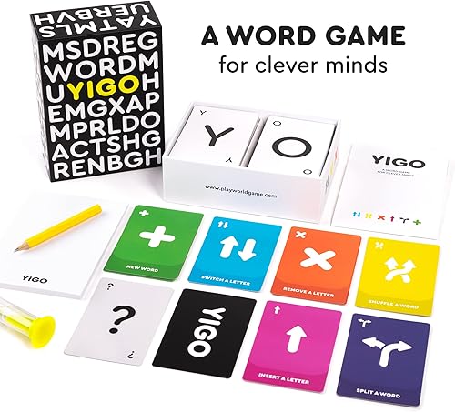 Miniatura 5 de YIGO - Divertido y desafiante juego de palabras para niños, adolescentes y adultos, mejora la ortografía, el vocabulario y la memoria, juego