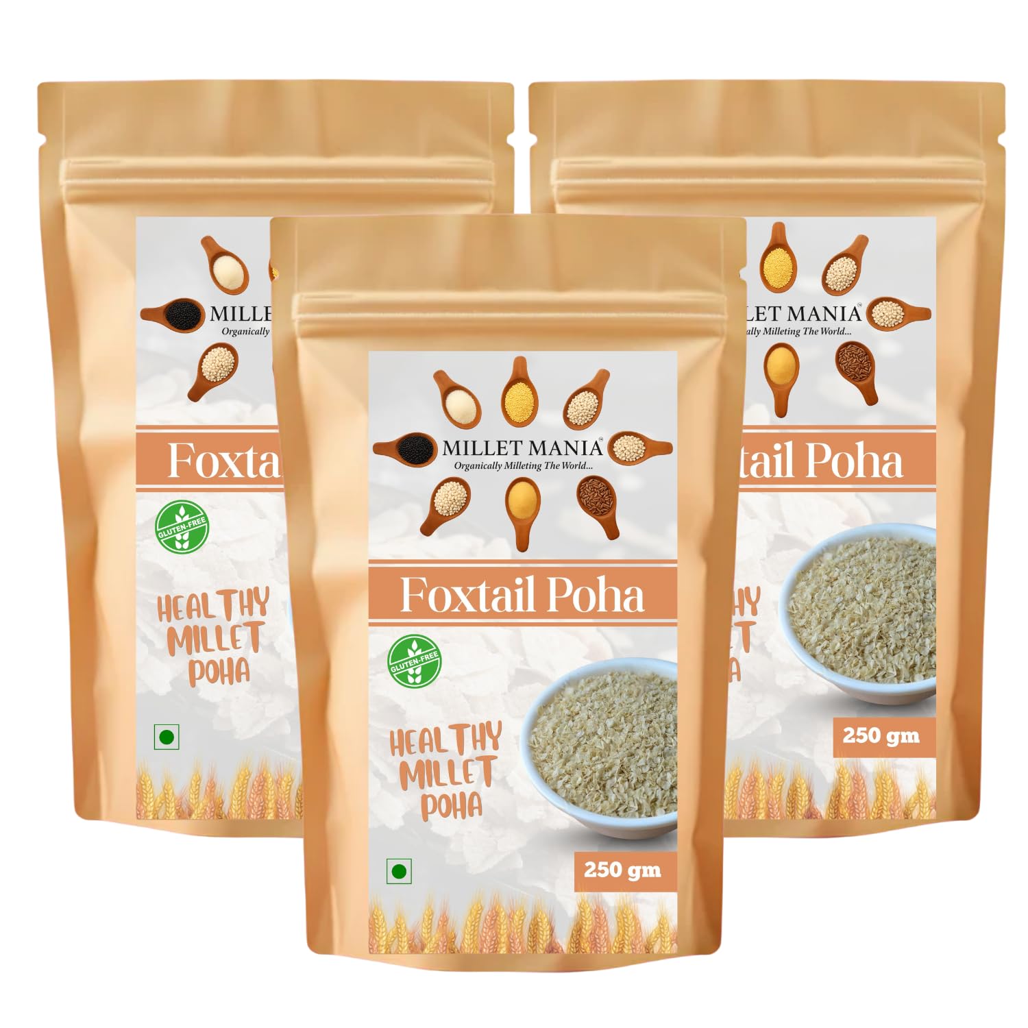Millet Mania Foxtail Millet Poha | Indian Origin | Vegan | Healthy And Delicious (Pack of 1)-image-26