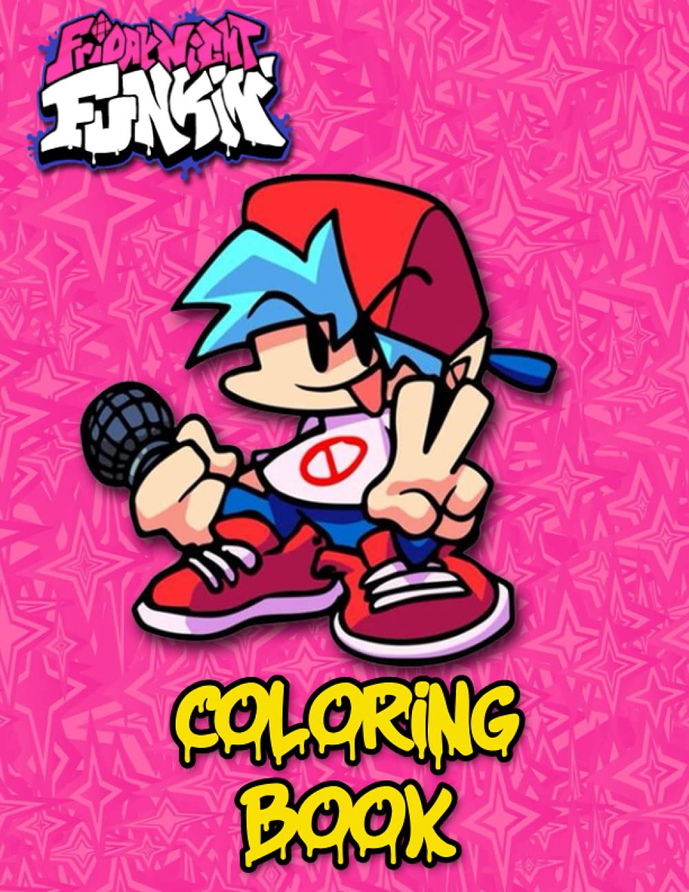 Buy Friday Night Funkin Coloring Book: Over 40 Pages of High Quality