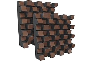 2D QRD Sound Acoustic Studio Diffuser NUt «Sirius» for Diffusion, Reflection, Absorption...