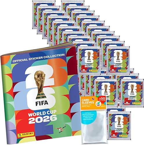 Bundle avec autocollants Coupe du monde 2026 - 1 album de…