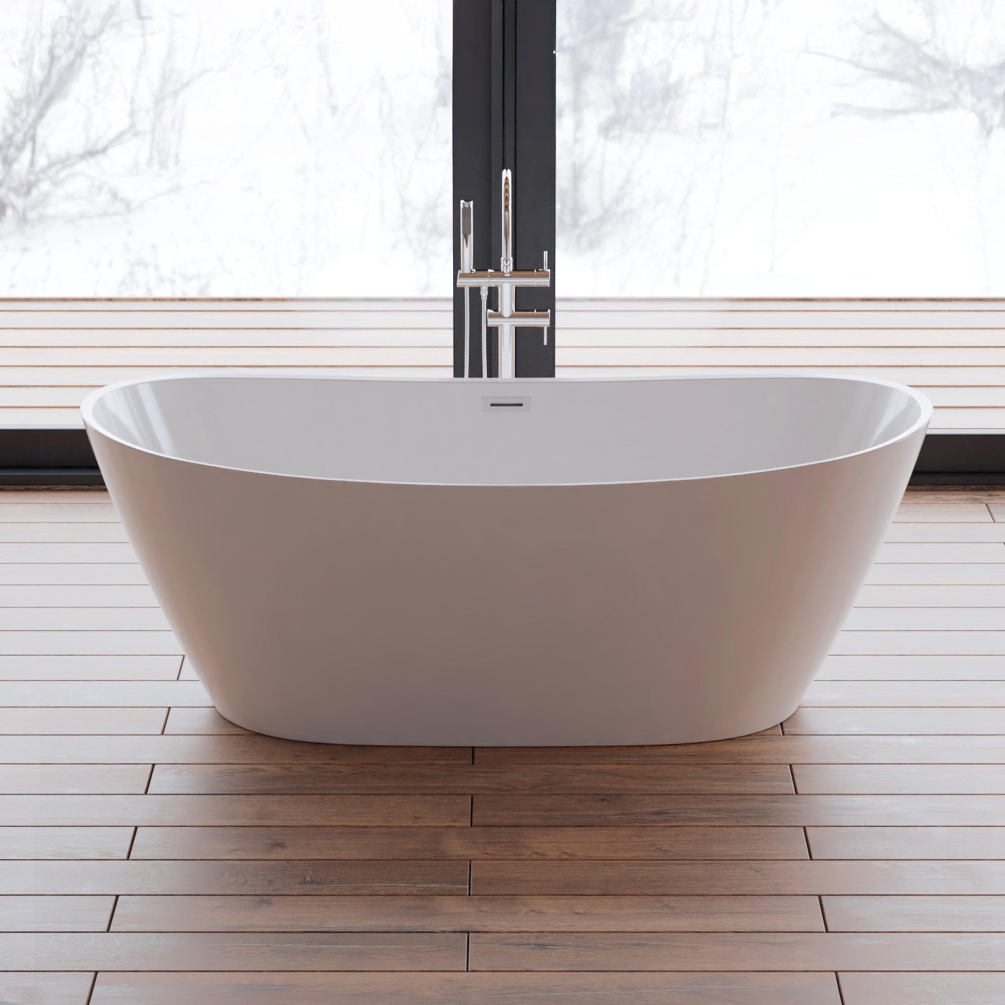 SPALINA Venecia - Bañera exenta Oval L. 170 x l. 80 cm