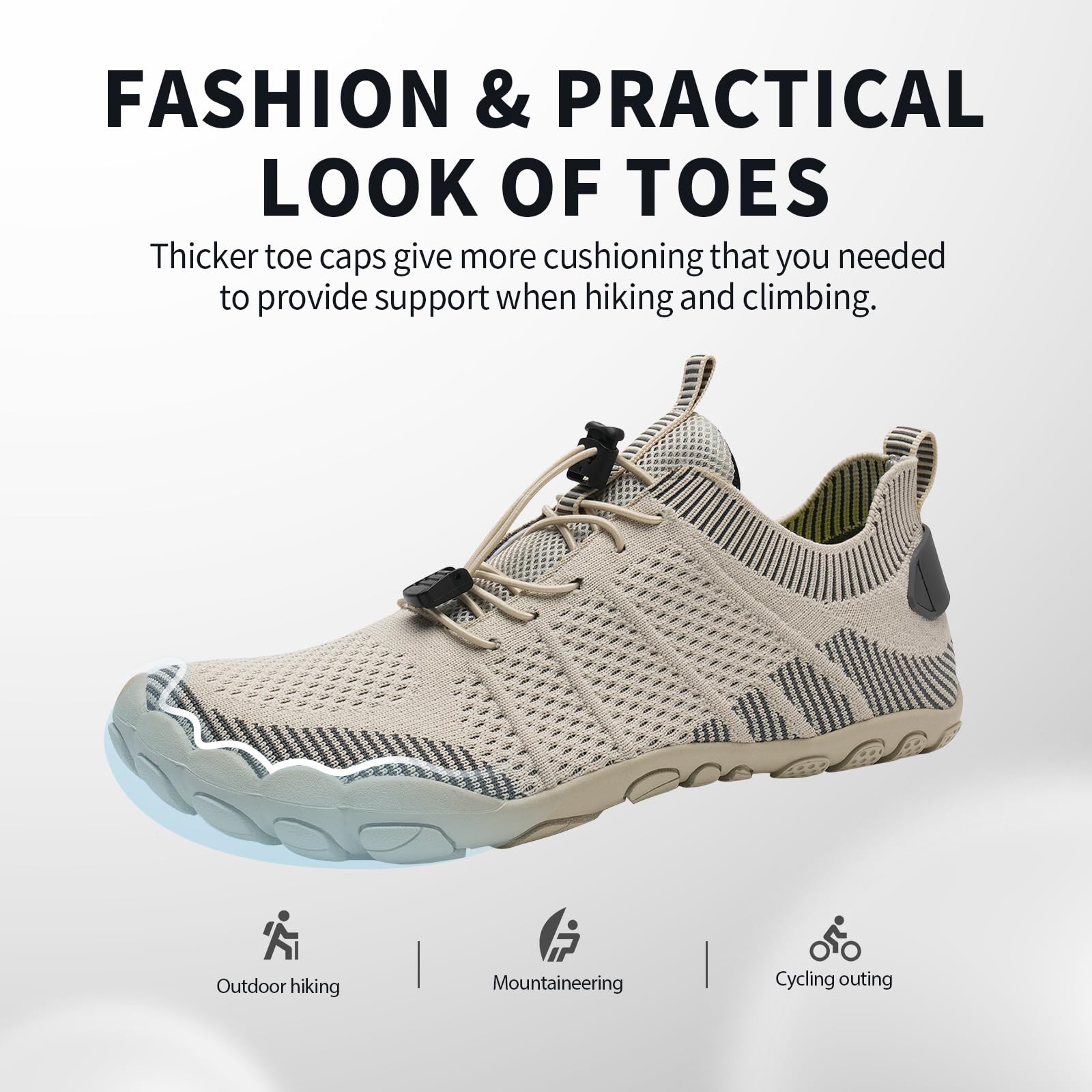 Scarpe da Immersione Uomo Donna(3027Beige,40EU)