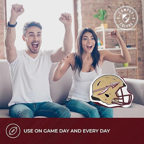 Miniatura 2 de NORTHWEST NCAA - Almohada de fútbol súper suave para casco, 16 pulgadas, almohadas decorativas para sofá o dormitorio, perfecta para el día del juego