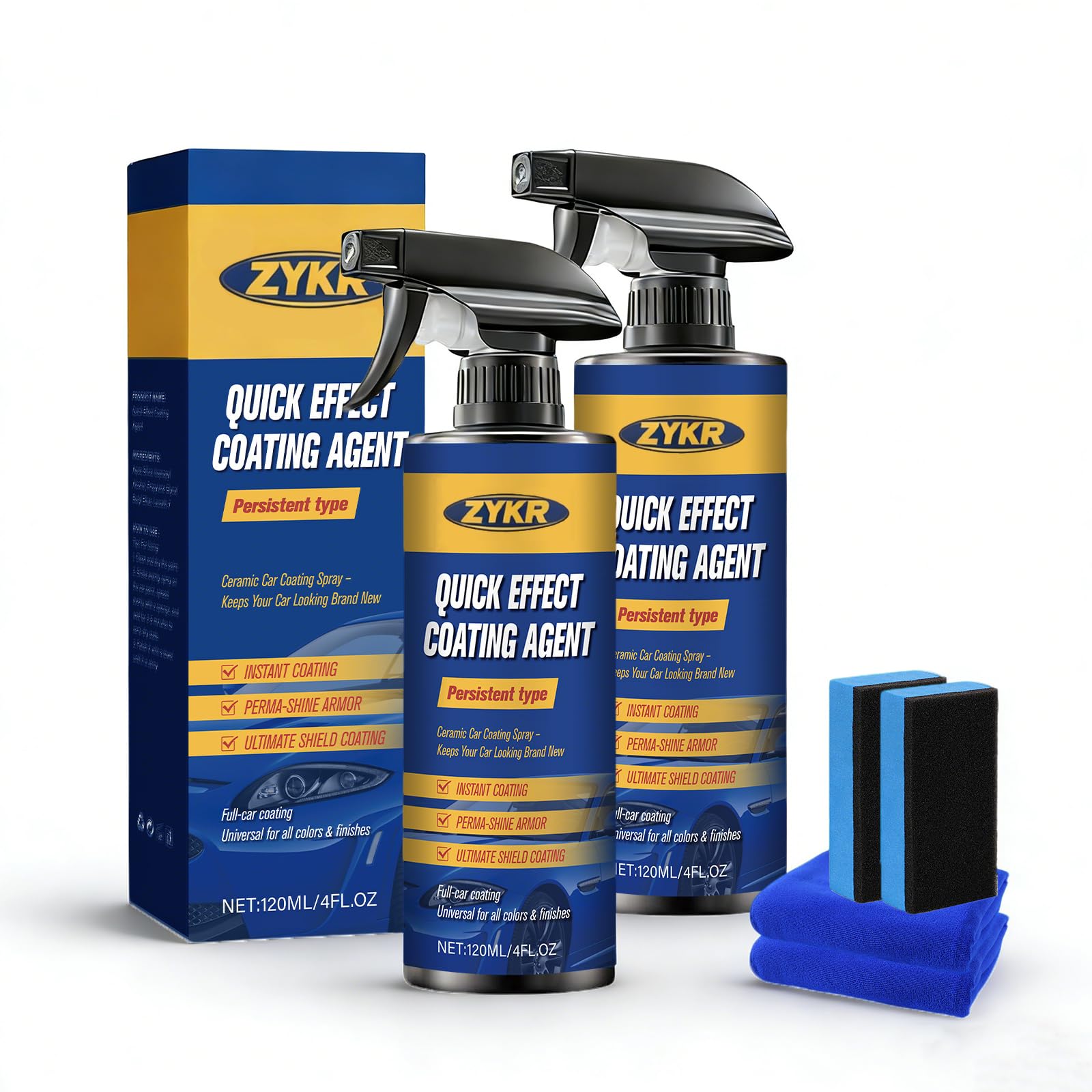 Amazon.com: Zykr Nano Quick Coat Restore, 4.23 Fl Oz Coating and