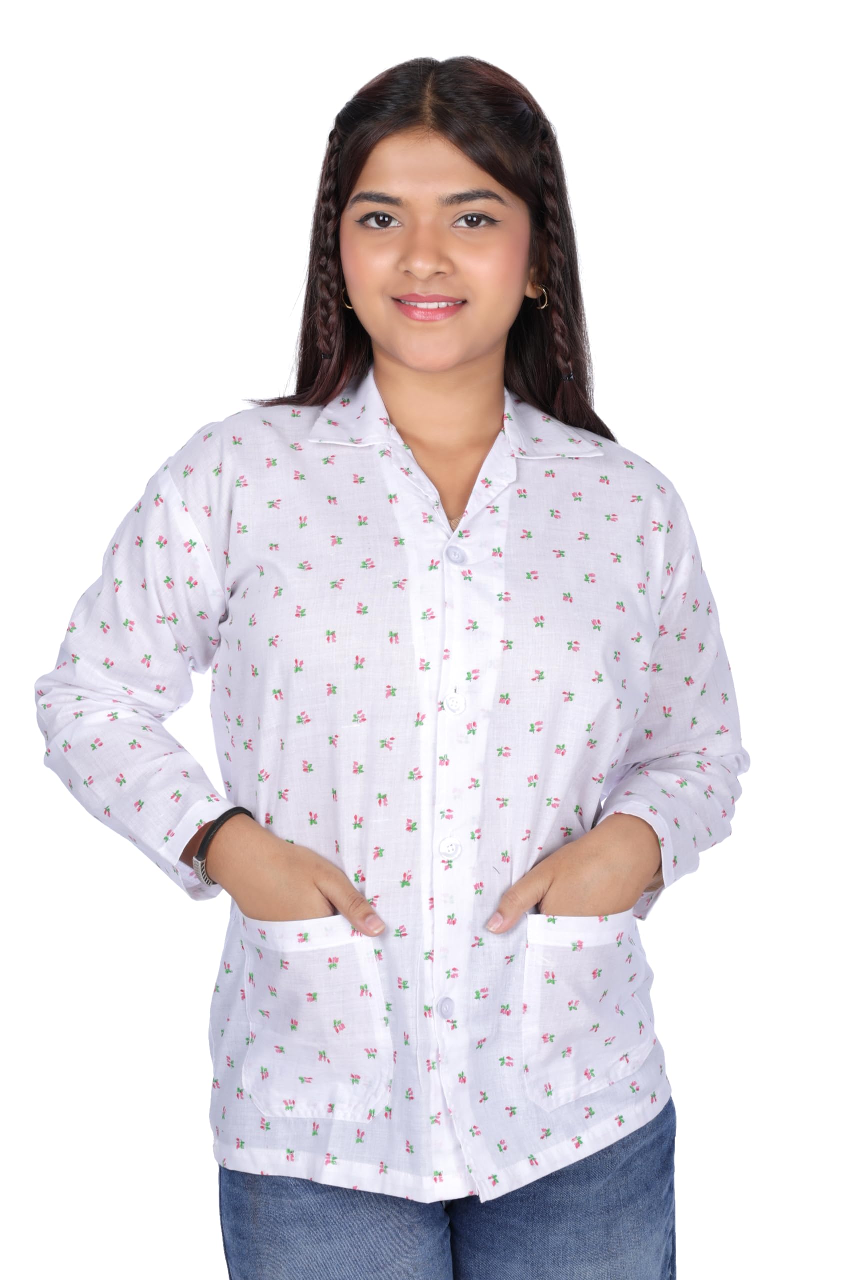 Summer Suncoat/Summer Coat/Cotton Coat For Womens | Helps to Protect From Sunrays, Dust Pollution, Sunburn, Tanning of Skin