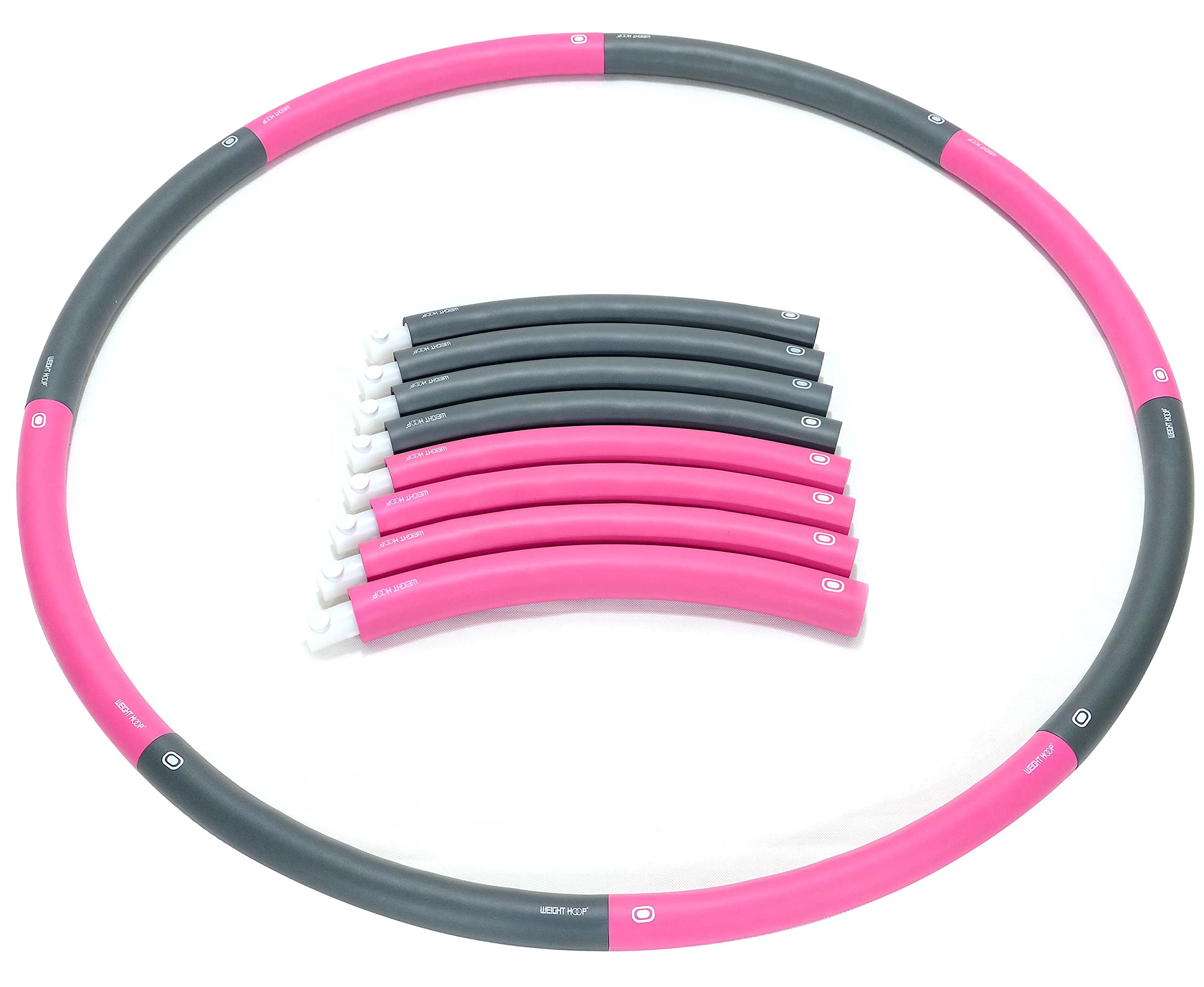Hula Hoop obręcz fitness ze zdejmowanymi 8 elementami