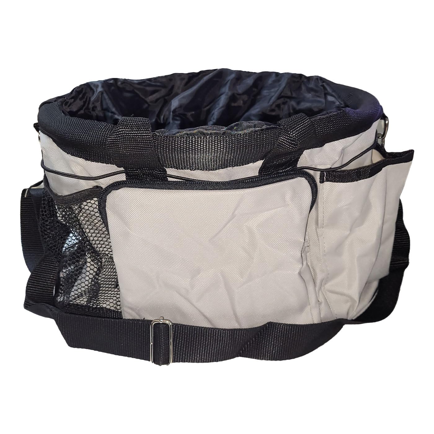 Covalliero QHP Pferde Pflegeset mit Putztasche | 6-teiliges Putzset inkl. Kardätsche, Striegel, Mähnenbürste, Hufkratzer & Fellglanzbürste