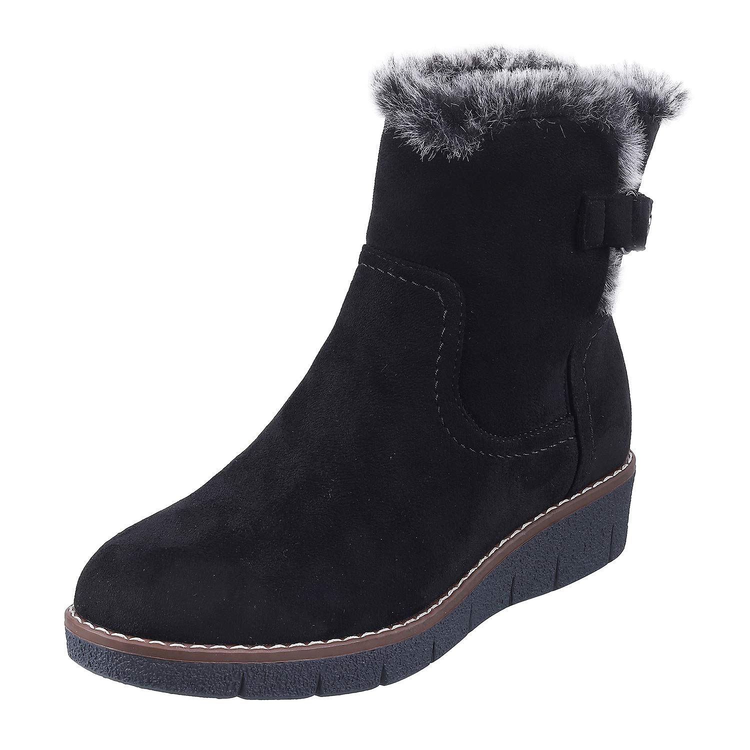 Metro Womens Synthetic Black Boots (Size (3 UK (36 EU)) (B081ZZ9KMC) Amazon Price History, Amazon Price Tracker