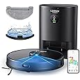 Ultenic T10 Pro Robot Vacuum and Mop Combo, Robotic Vacuums Self Emptying with 3000Pa, Rotating Mop Cleaning, LiDAR Navigation, 200Min Runtime, App and Alexa Connected, Carpet Detection