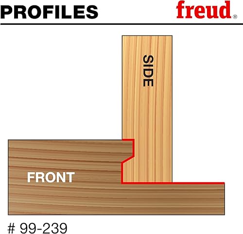 Miniatura 2 de Broca encaminadora Freud 99001 12-pulgadas a 114 pulgadas con vástago 12 pulgada