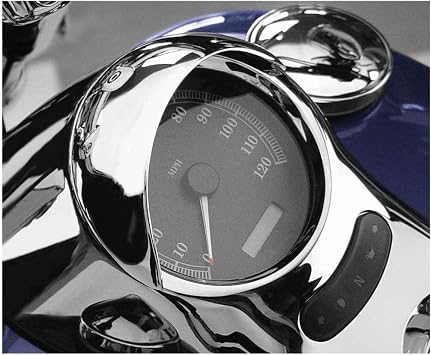 National Cycle Universal Harley Speedometer Cowl Chrome