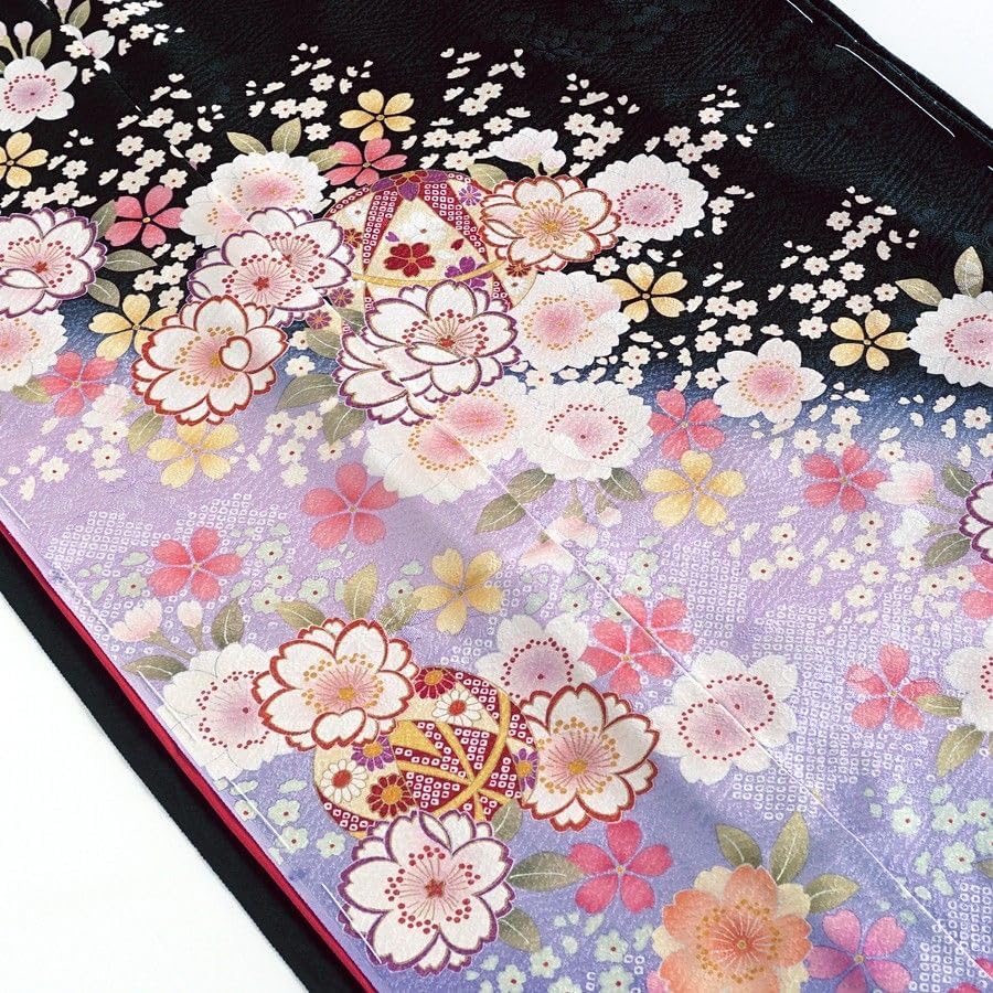 m614＊新品 仮絵羽 未仕立て JROSSO 桜 梅 紅葉 金駒刺繍 振袖単品 m614＊新品 仮絵羽 未仕立て JROSSO 桜 梅 紅葉 金駒刺繍 振袖