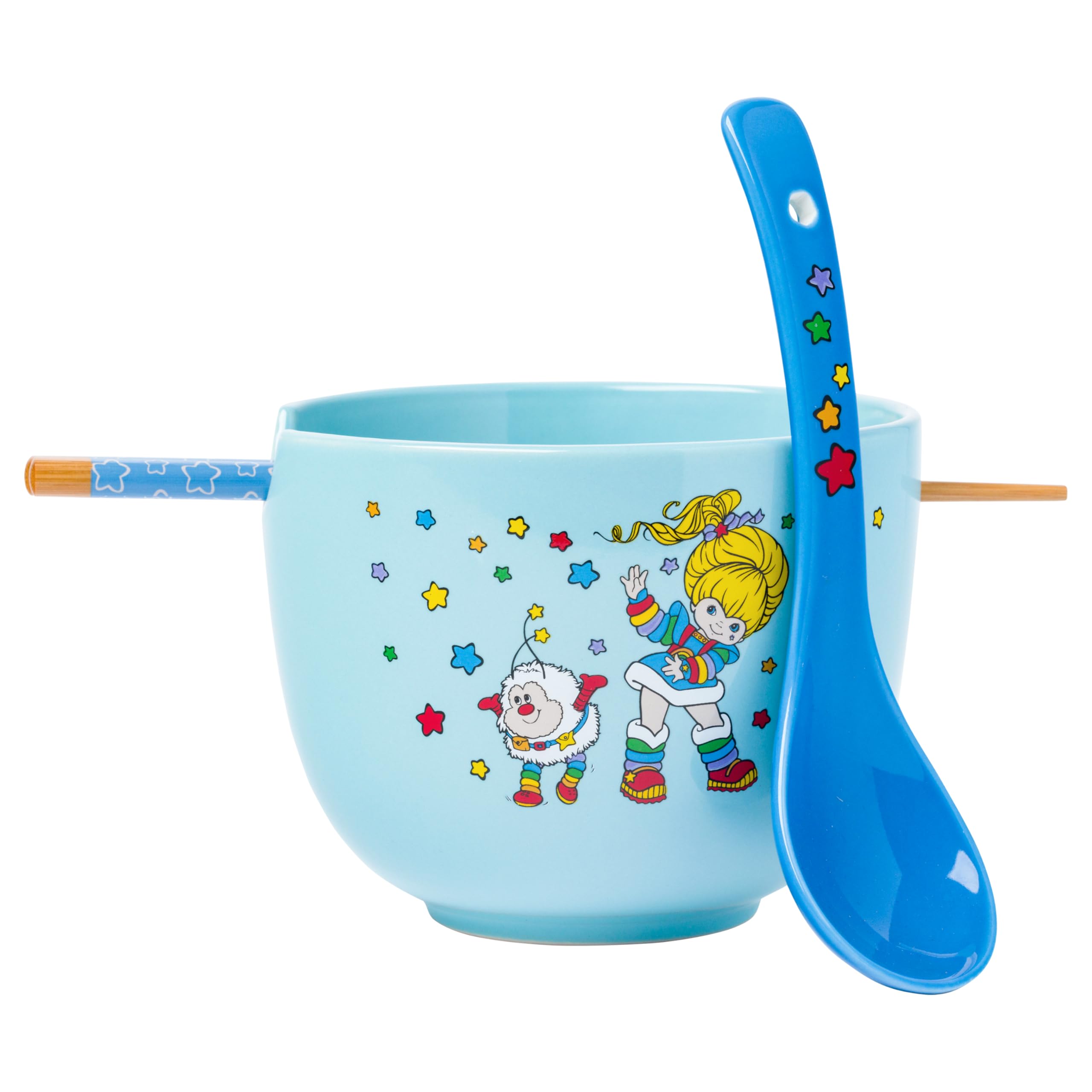 Amazon.com | Silver Buffalo Rainbow Brite and Twink Ceramic Ramen