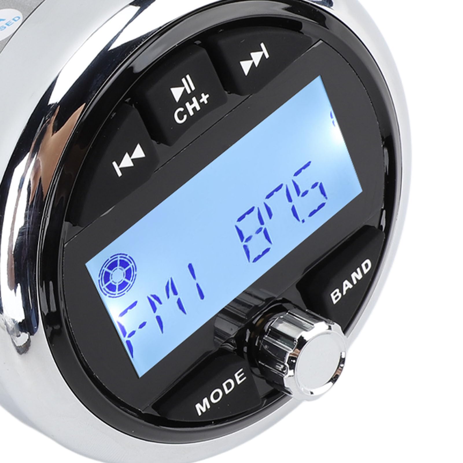 Lettore MP3 Bluetooth Marino con Segnale Anti-interferenza, qualità Audio Surround, per Yacht, Lega di Alluminio + ABS