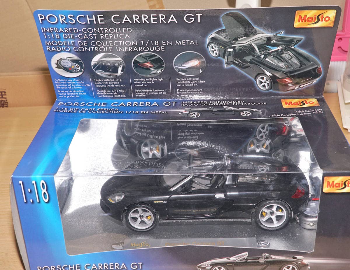 Amazon | 1/18 ポルシェ カレラGT Carrera GT ブラック マイスト