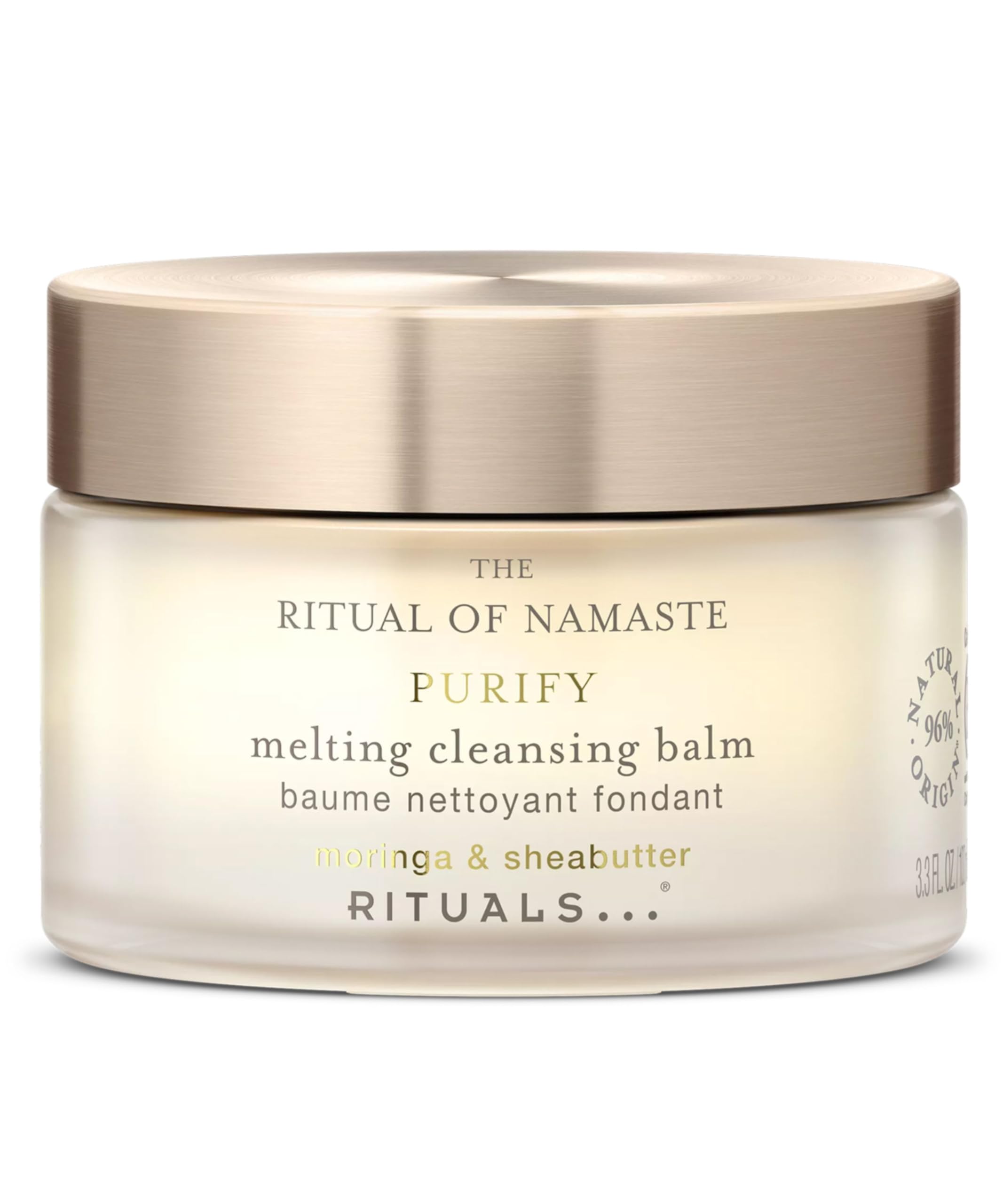 RITUALS The Ritual of Namaste Melting Cleansing Balm – Balsamo detergente e struccante viso, rimuove trucco a lunga tenuta e waterproof, per tutti i tipi di pelle, 100ml