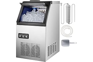 90 lbs /24H Freestanding Commercial Ice Maker Machine