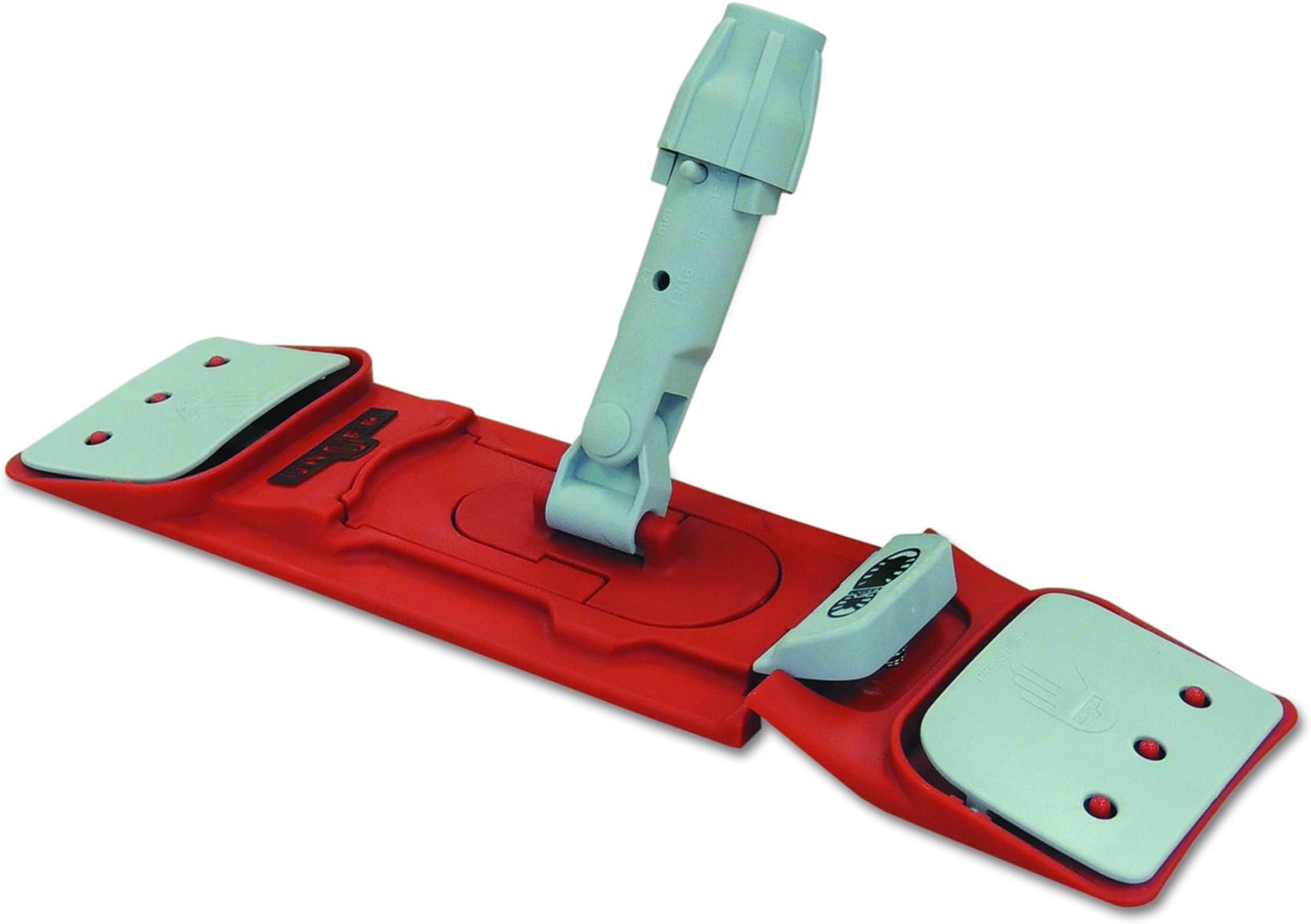 Unger SM40R Restroom MopHolder, Nylon Head, 16-Inch, Red