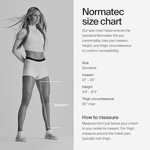 Miniatura 2 de Hyperice Normatec 3 - Sistema de recuperación con tecnología patentada de masaje de compresión dinámica (Normatec 3 Parte inferior del cuerpo