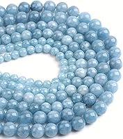 Vista 44 de Zenkeeper 108 piezas de cuentas de jaspe de cebra de 8 mm para hacer joyas, cuentas sueltas de gemas de cebra negras y blancas para hacer pulseras