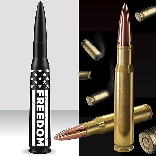 Miniatura 6 de EcoAuto Cubierta de antena de coche para todos los modelos de camiones Chevy y GMC  Antena de radio para camión fabricada con aluminio de grado