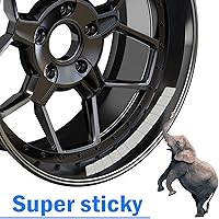 Vista 7 de EASYBERG Pesos adhesivos de 1/4 oz para ruedas, pesos de neumáticos para automóviles, camiones, SUV, motocicletas, automóviles a control remoto