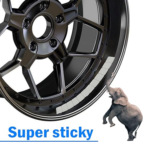 Miniatura 7 de EASYBERG Pesos adhesivos de 1/4 oz para ruedas, pesos de neumáticos para automóviles, camiones, SUV, motocicletas, automóviles a control remoto