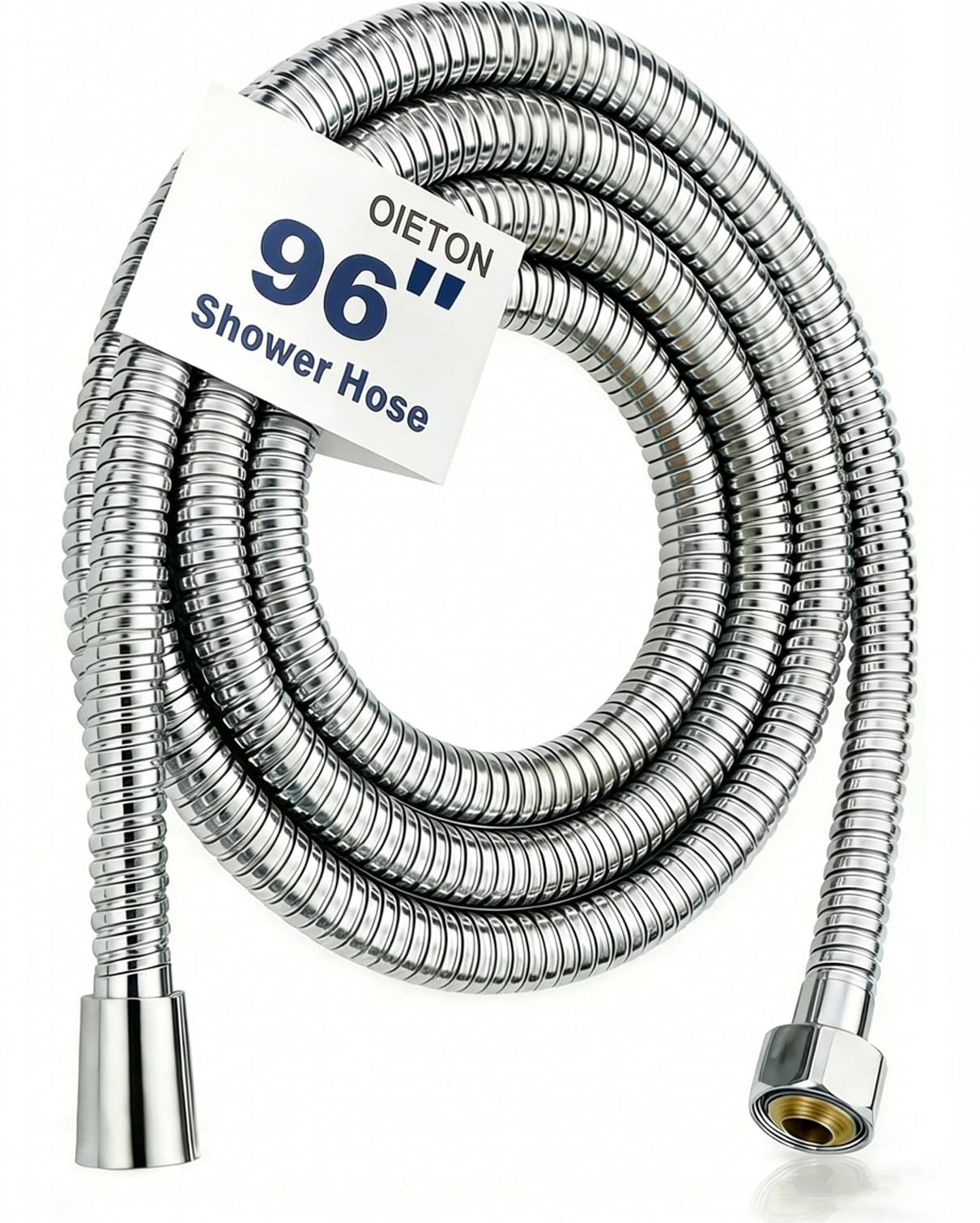 Photo 1 of OIETON 96 Inch Stainless Steel Shower Hose