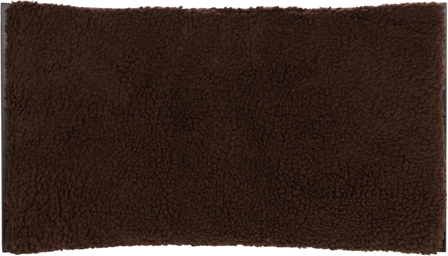 TRIXIE Lea Wall Mount Perch XXL, Cat Shelf with Soft Plush Cushion Bed, Ideal for Large Cats, 11 x 19-inches, Espresso Brown (44580)