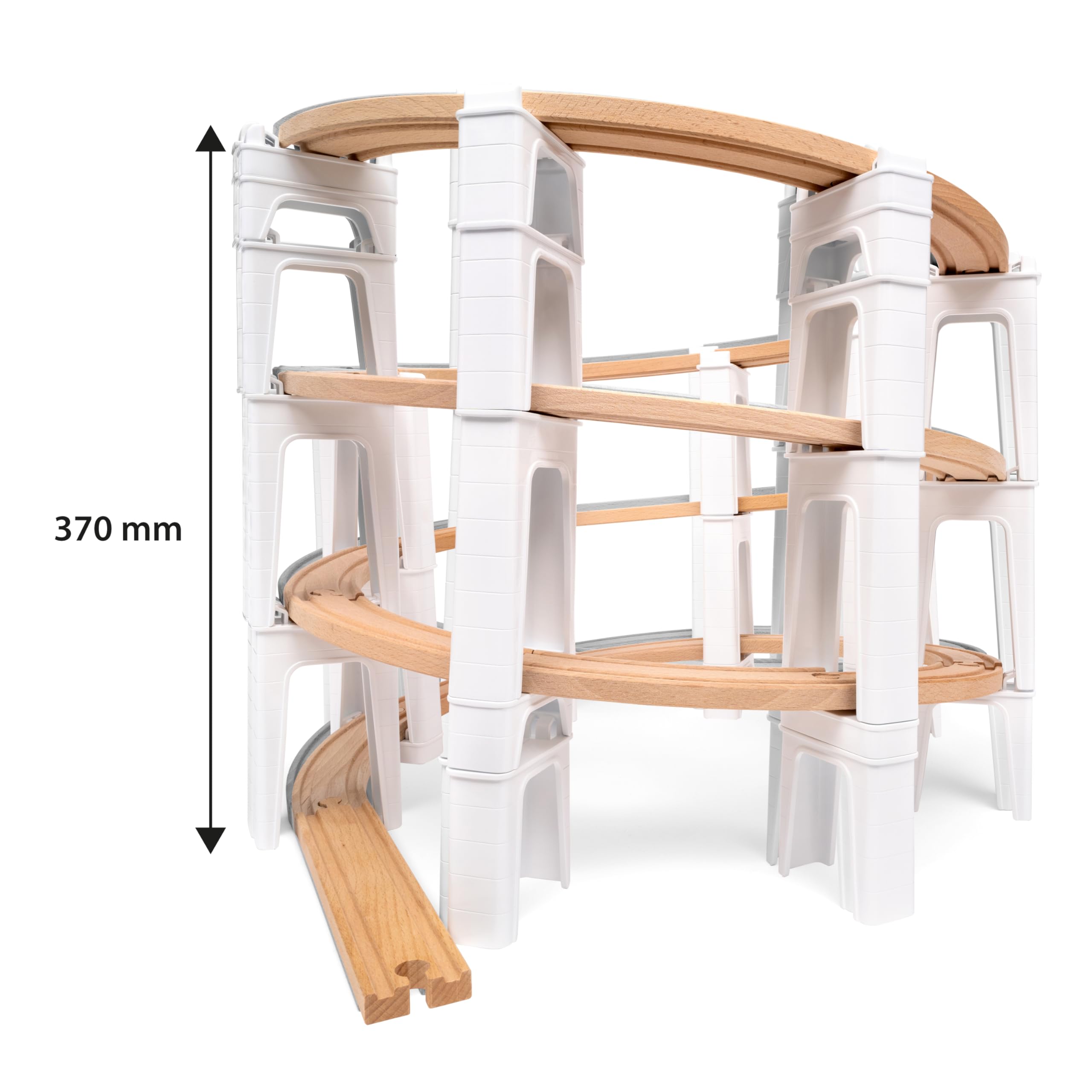 BRIO World – 36114 Großes Spiralenset| Spielzeuglok-Set für Kinder ab 3 Jahren