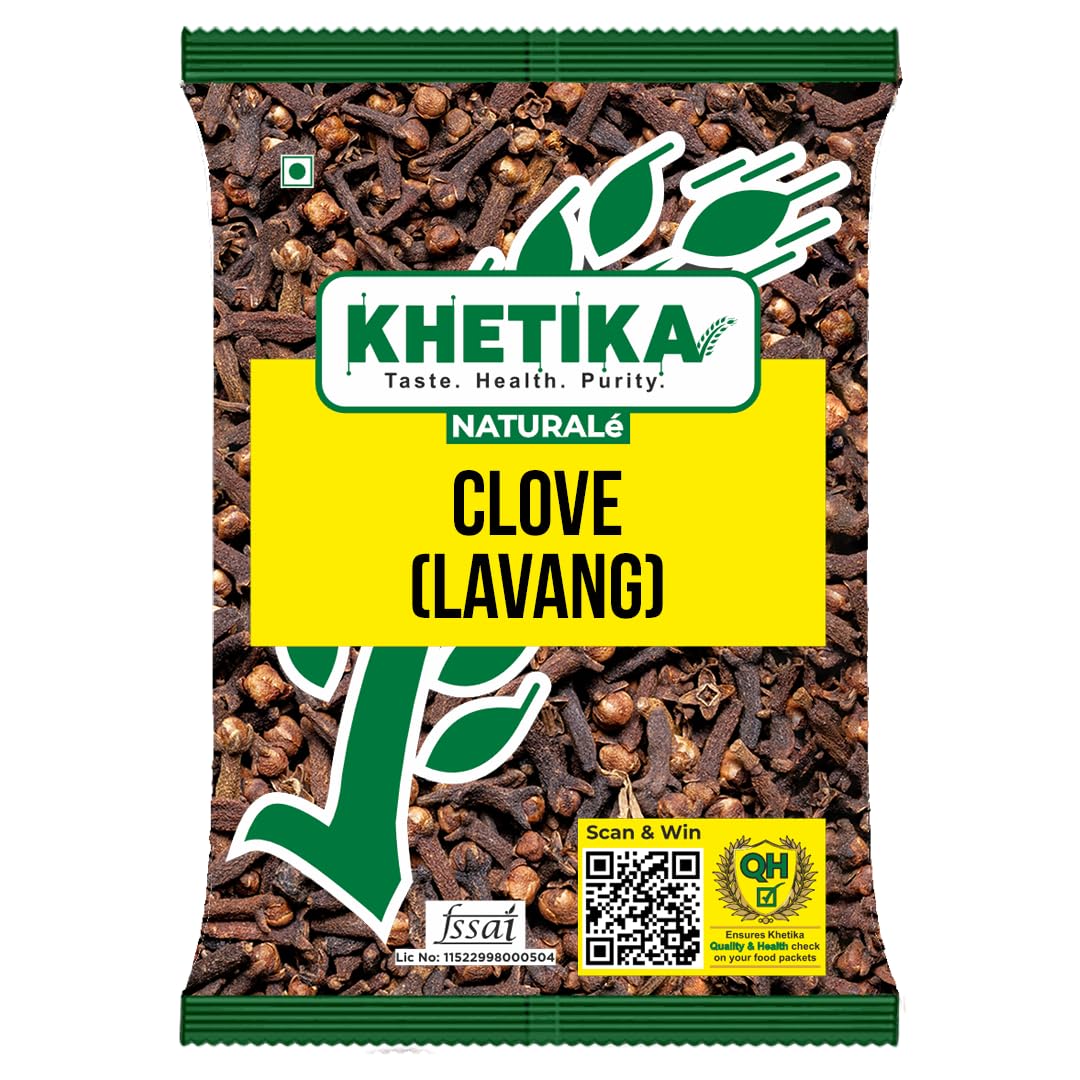 Sponsored Ad - Khetika Naturale Lavang 100 grams | No Artificial Colours | Natural Cloves | Preservatives Free