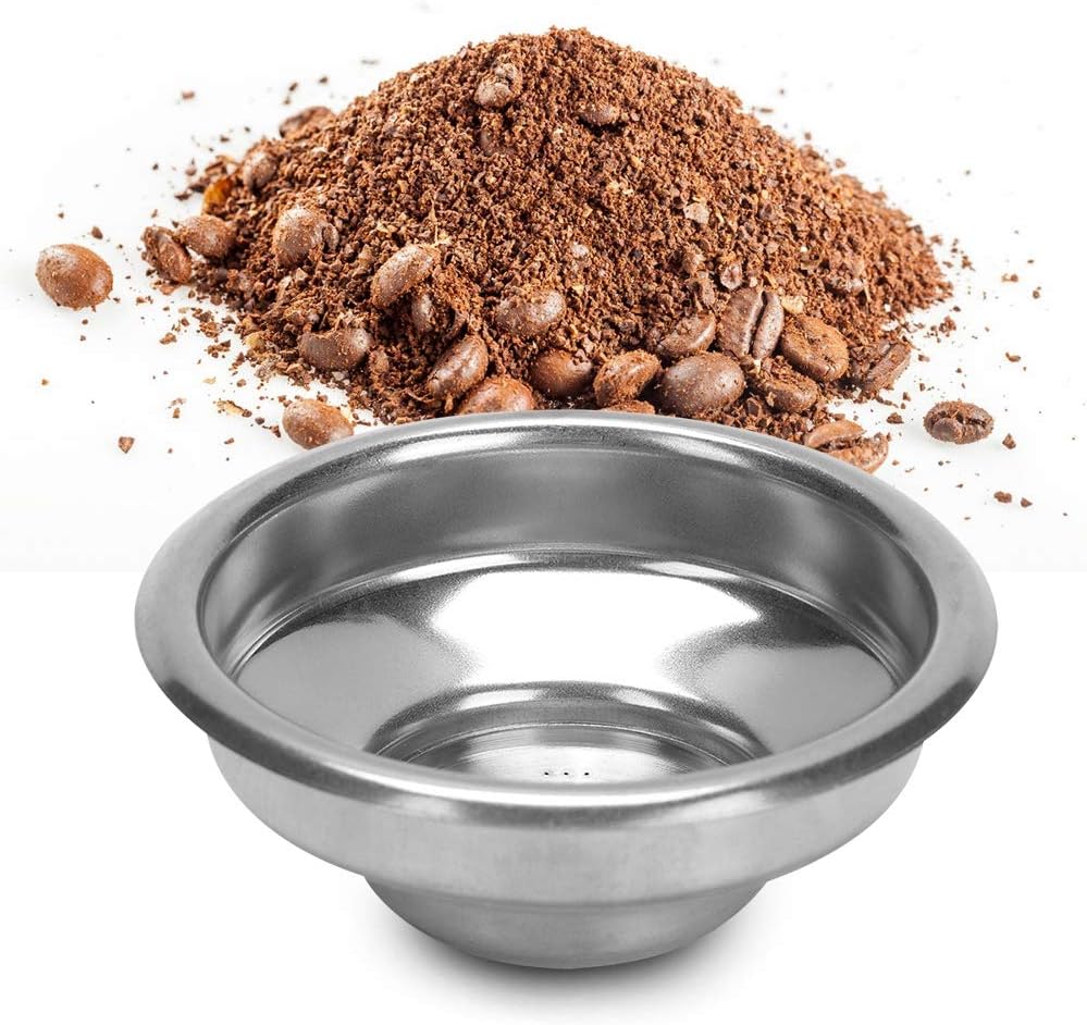 58mm Espresso Filter Basket, Two Cup Single Wall, Nonpressure Accessorie, Fit