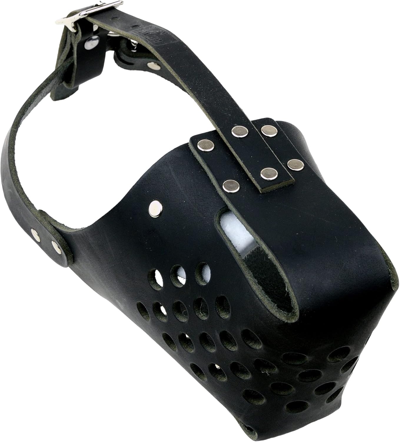 Redline K9 Lightweight Leather Dog Muzzle (Size 4)