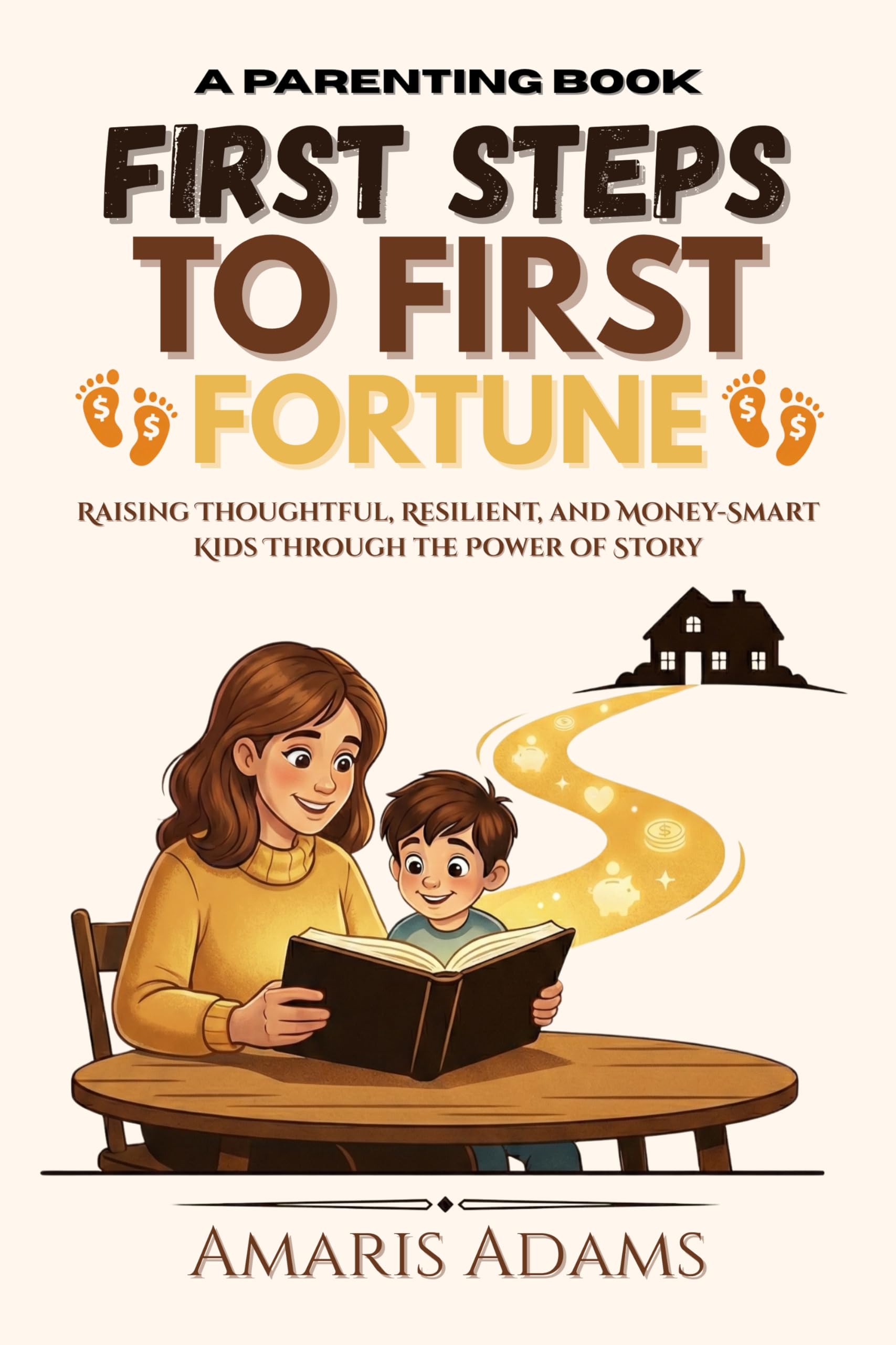 First Steps to First Fortune: A Parenting Book for Raising Thoughtful, Resilient, and Money-Smart Kids Through the Power of Story