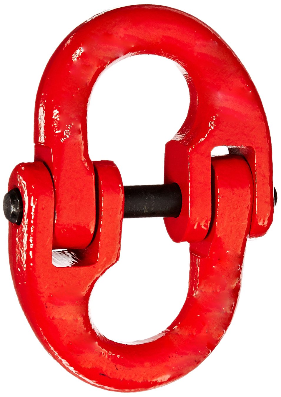 Indusco 54400012 Painted Grade 80 Drop Forged Alloy Steel Connecting Link, 1/2" Trade, 12000 lbs Working Load Limit