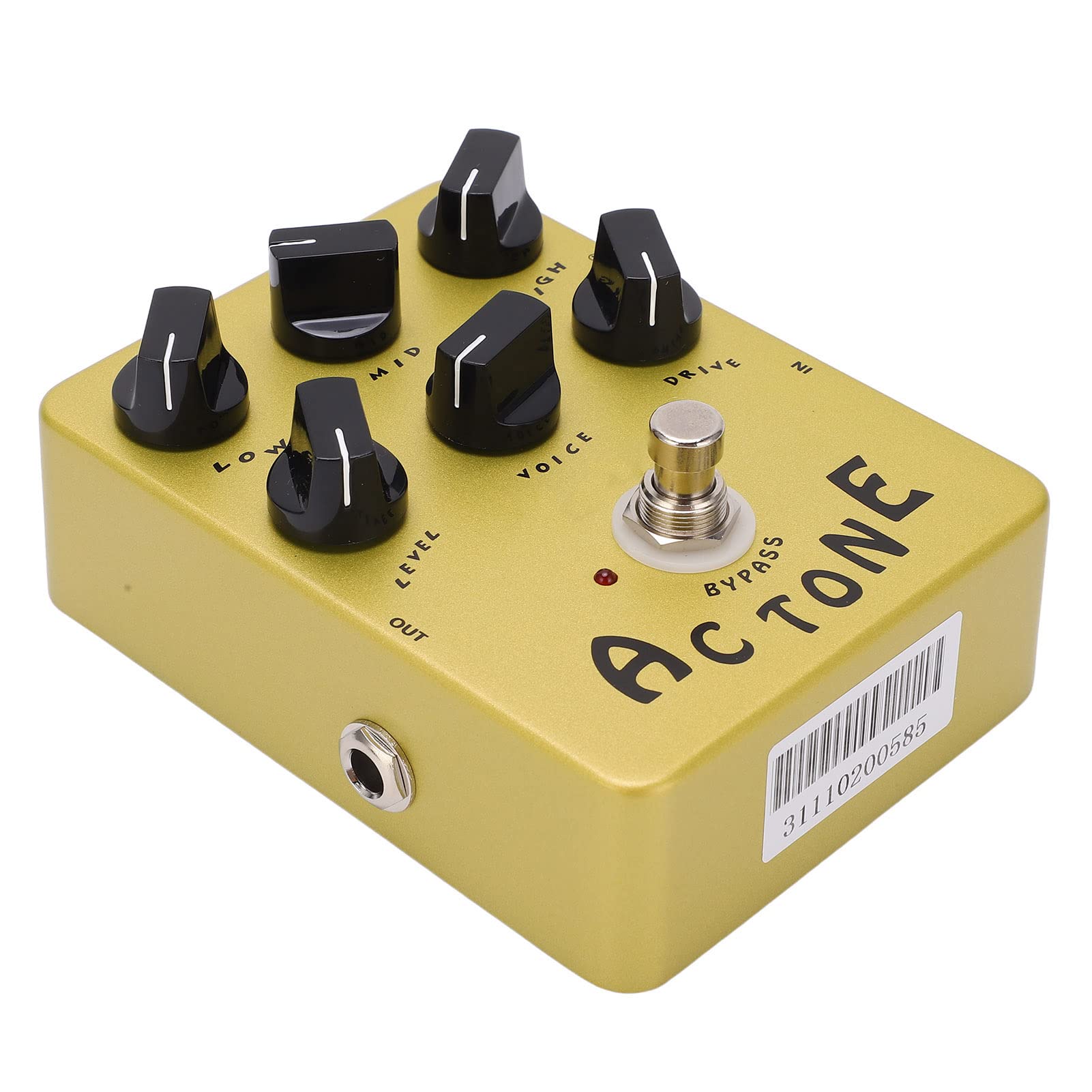 ac30 pedal Amp Metal Guitar Amp Effects Pedal Effects Simulation Amplifier Analog with 6 Knobs for Classic British Rock Sound : Musical Instruments Farbe:Silber AB Hell + Klarlack (30% Aufpreis) CLASSIC ROAD CORK GEL These sounds can be subcategory_Activity/TOURING
