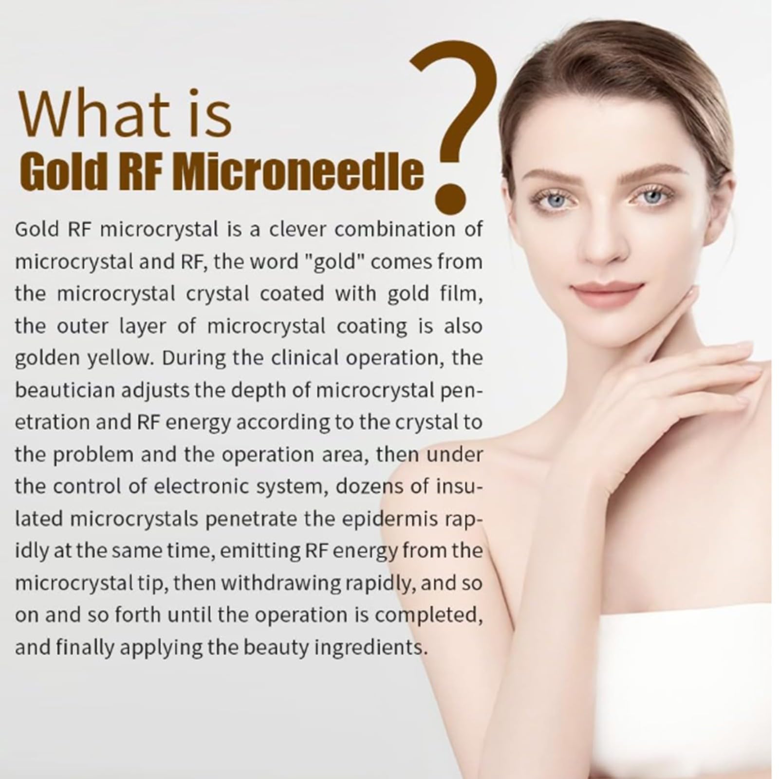 Fractional RF Micro Needle Entfernung Narbenmaschine Für Faltenentfernungstherapie Gesichtsschönheit, Dehnungsstreifen Fractional RF Maschine