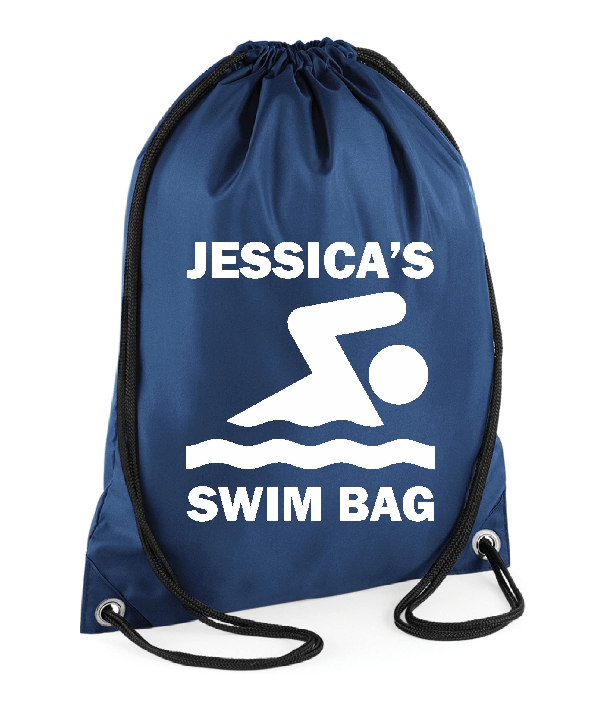 Flexi-Print Personalised PE Bag - Drawstring Gym Bag, Swimming Kit Bag, School PE Kit Bag, Kids Swimming Bag For School, Personalised Drawstring Bags For Kids, Drawstring PE Bag