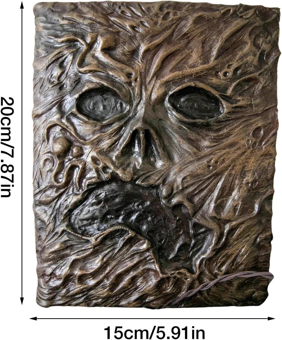 Autentico horror Movie Prop Demon Evil Dead Book Prop – Decorazioni perfette per Halloween per un'atmosfera spettrale