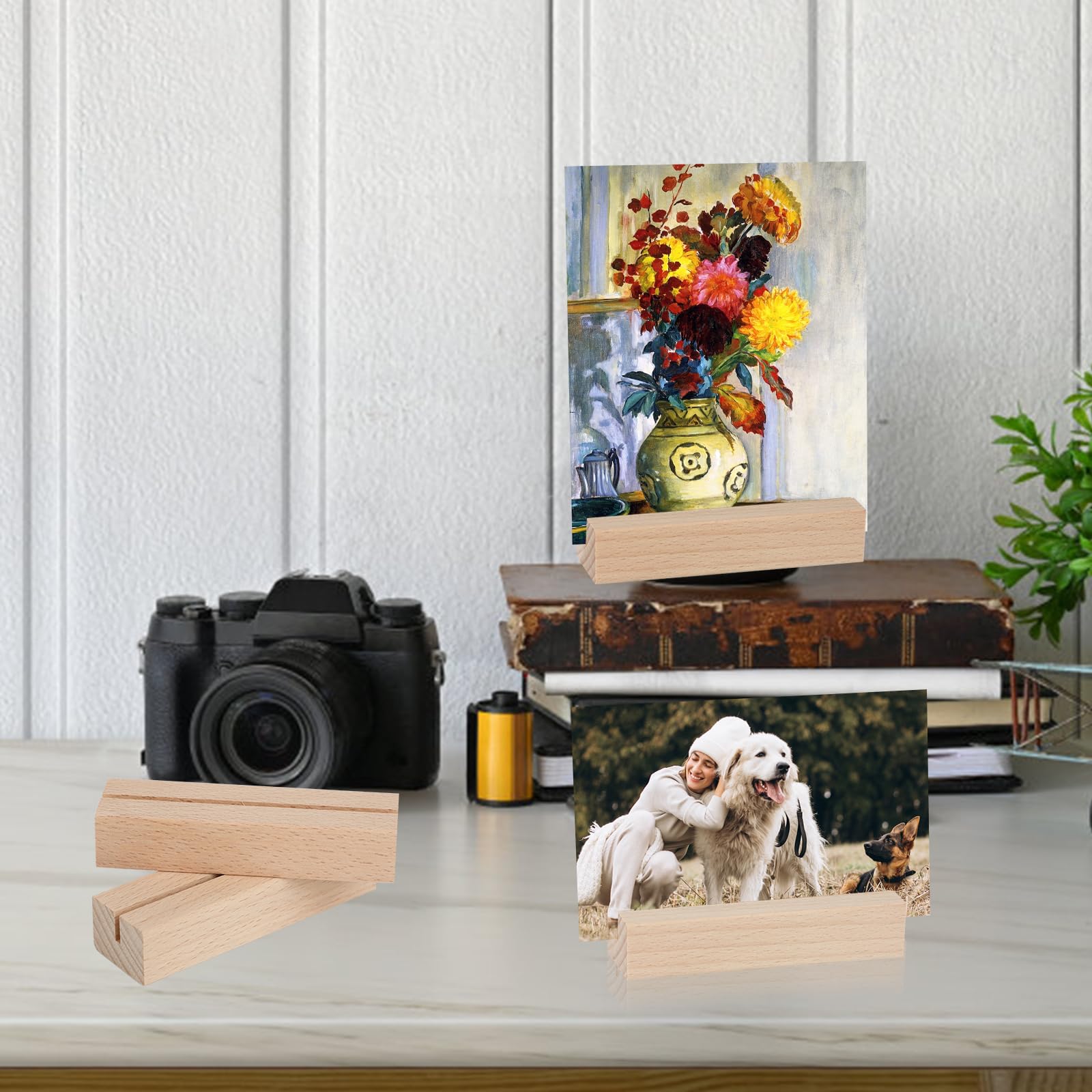 20 Portacarte In Legno Con Adesivo | Segnaposto Per Matrimoni, Feste E Ristoranti