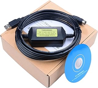Washinglee TSXCUSB485 USB Programming Cable for Schneider PLC TSX TWIDO Series, for TSXCUSB485 Replacement, 6 FT