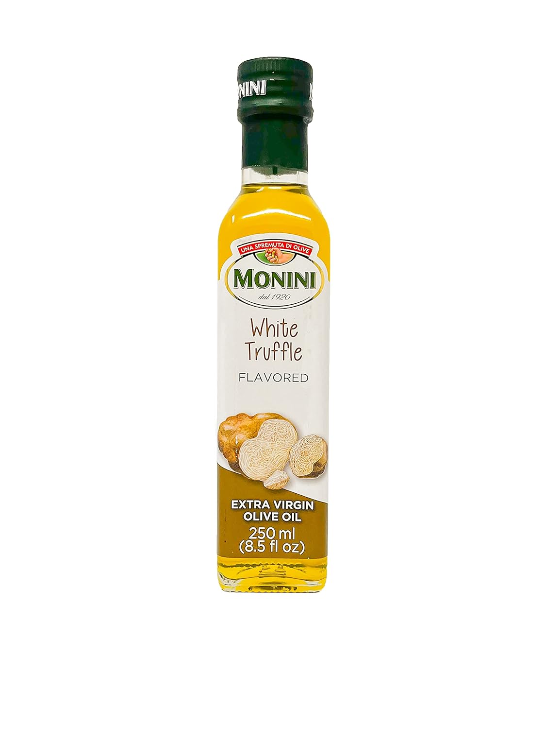 Monini Extra Virgin Olive Oil, White Truffle, 8.5 Ounce
