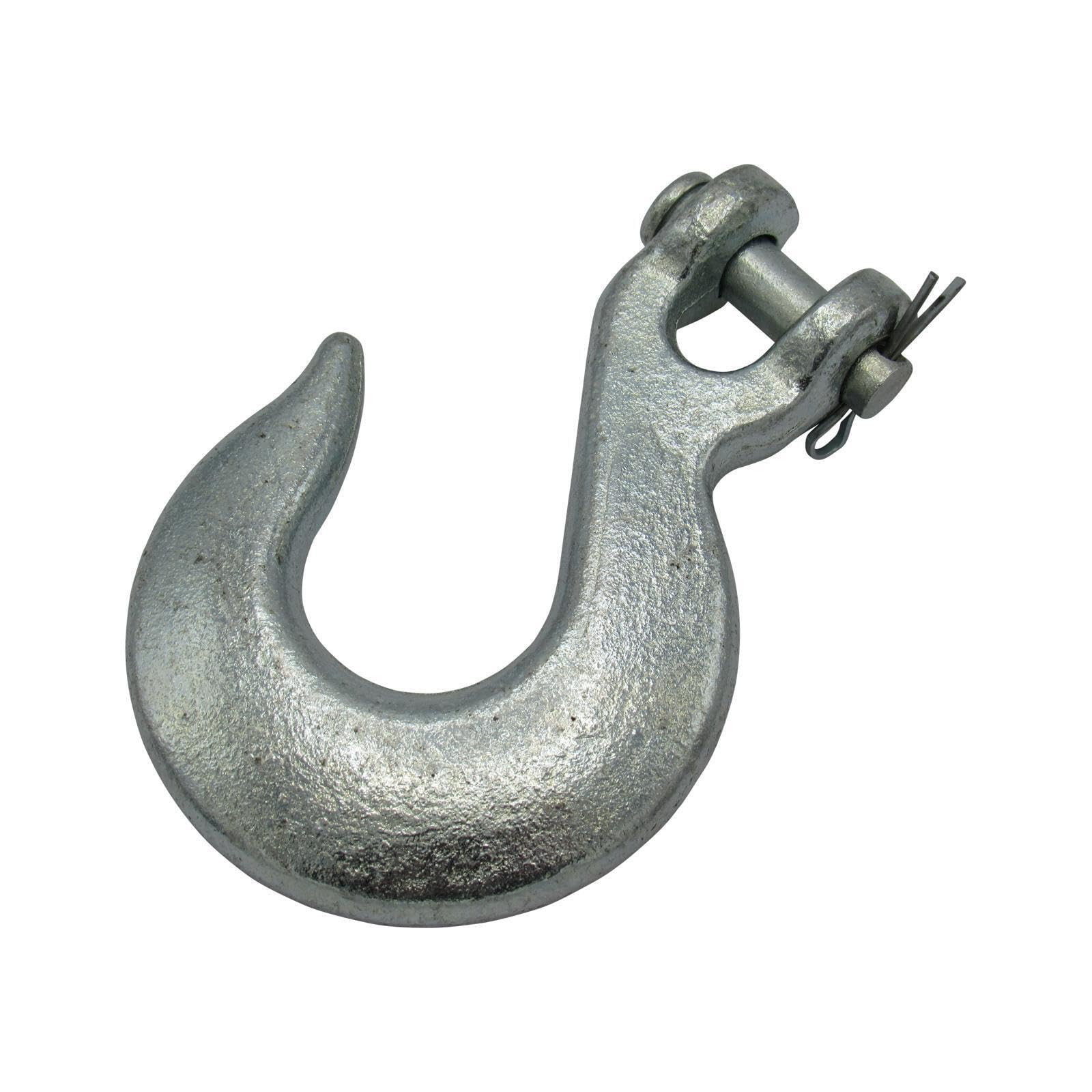 Secure Fix Direct Zinc Plated Clevis Slip Hook 8MM (Chain Pull Winch Recovery)