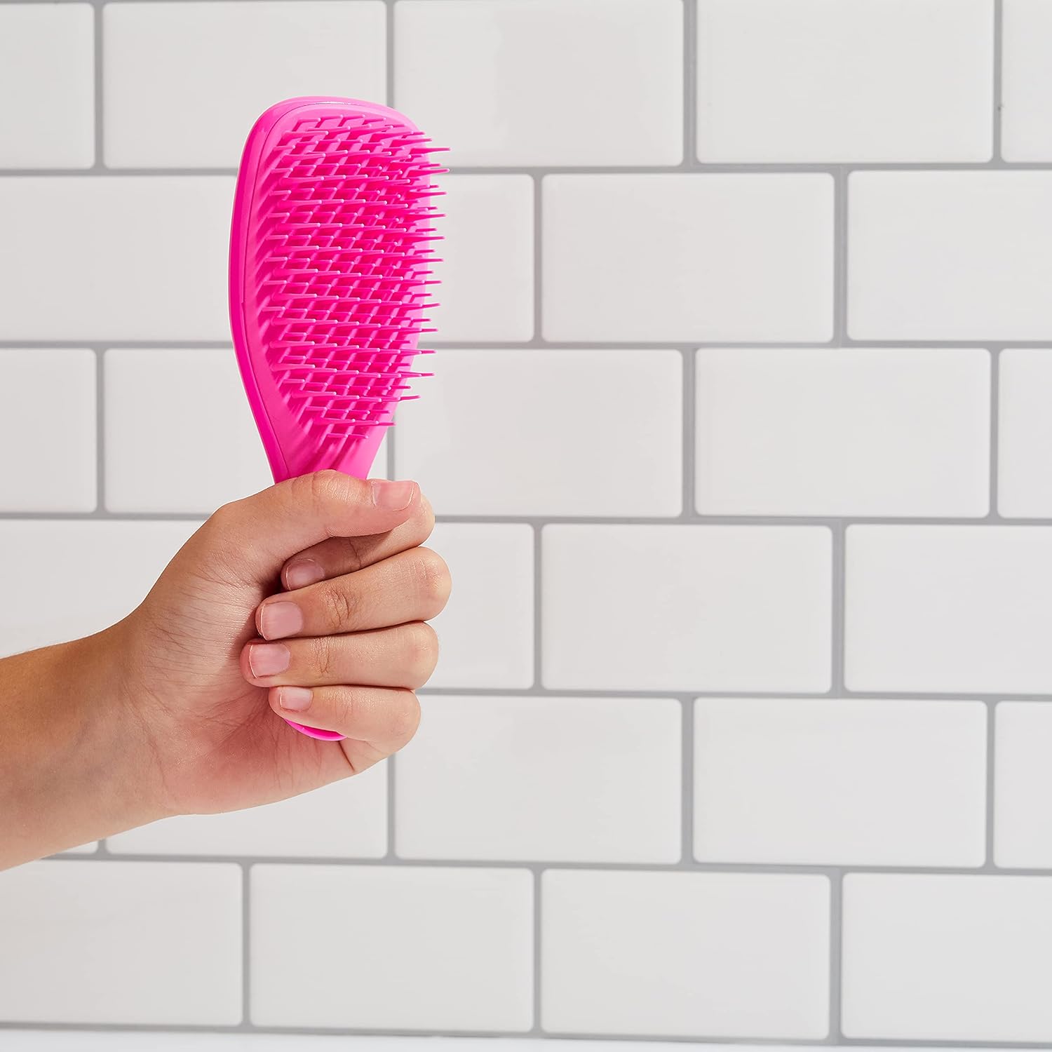 Tangle Teezer | The Mini Ultimate Detangler Hairbrush for Wet & Dry Hair | Perfect for Traveling & Small Hands | Eliminates Knots & Reduces Breakage | Pink Sherbert) : Beauty & Personal Care